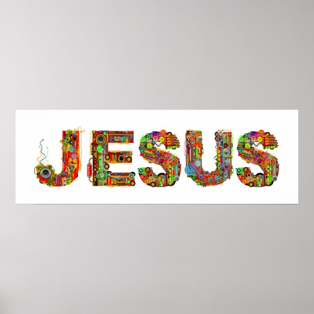 JESUS NAME POSTER (Vorne)