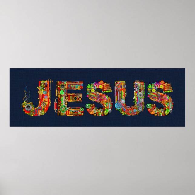 JESUS NAME POSTER (Vorne)