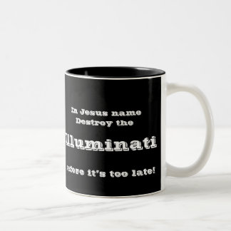 Jesus Name Zweifarbige Tasse