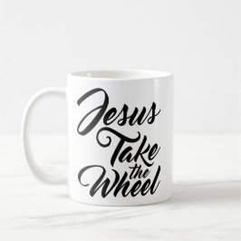 Jesus nehmen das Rad Tasse