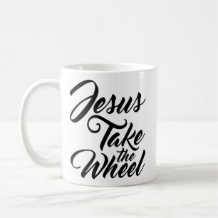 Jesus nehmen das Rad Tasse