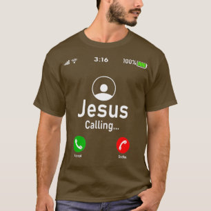 Jesus nennt den Funny Jesus Christus als Geschenk  T-Shirt