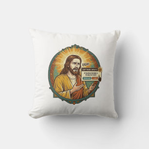 Jesus nervige Software-Update-Popup-Bürohumor Kissen