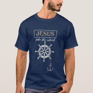 Jesus nimmt das Rad T-Shirt