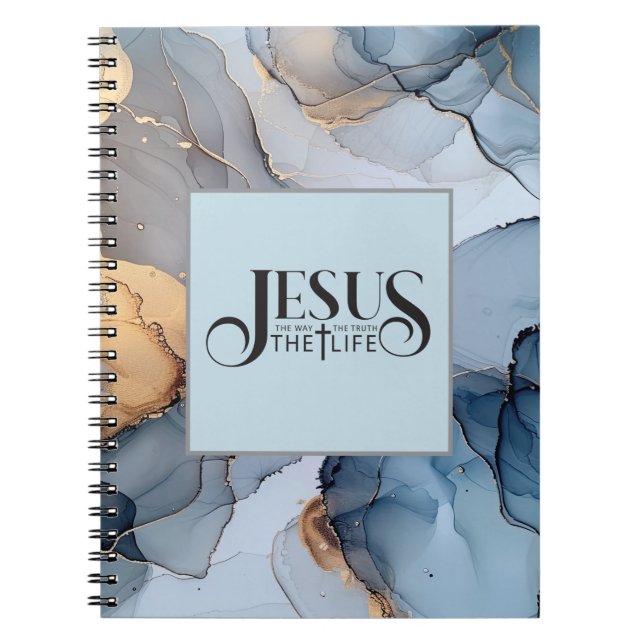 Jesus Notebook Notizblock (Vorderseite)