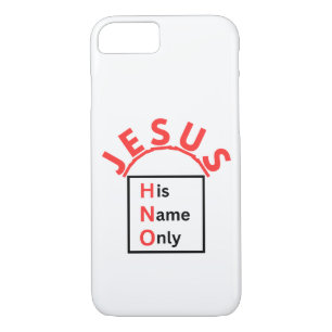 Jesus - Nur sein Name (neues Logo) Case-Mate iPhone Hülle