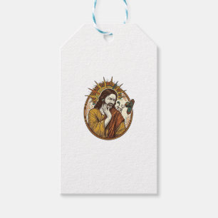 Jesus-Ohrhörerkabel am Türknauf hängengeblieben he Geschenkanhänger