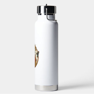 Jesus-Ohrhörerkabel am Türknauf hängengeblieben he Trinkflasche