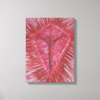 Jesus on the Cross (30.48 x 40.64cm, 12" x 16")  Leinwanddruck