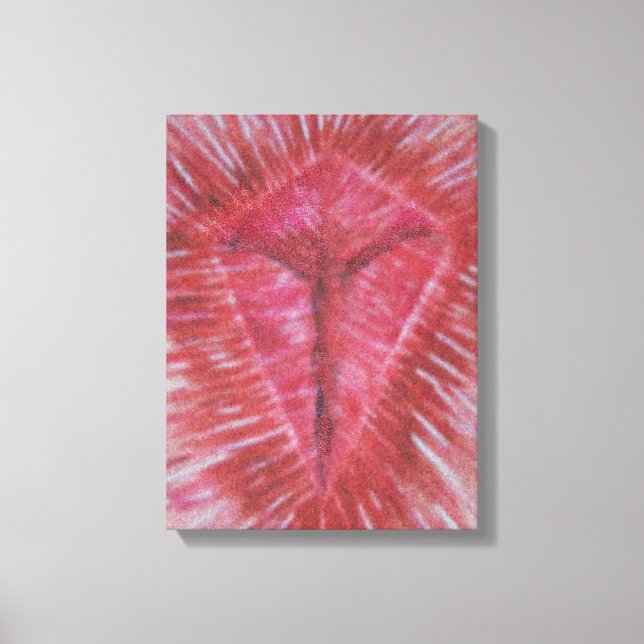 Jesus on the Cross (30.48 x 40.64cm, 12" x 16")  Leinwanddruck (Vorderseite)