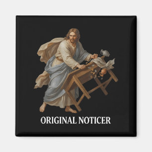Jesus Originaler Beobachter Magnet