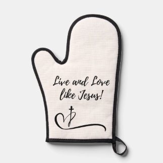 Jesus Oven Mitt und Pot Holder Ofenhandschuh