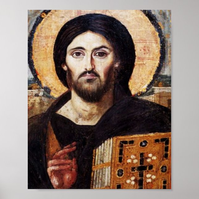 Jesus Pantocrator Poster (Vorne)