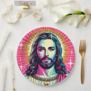 Jesus-Papierteller! Pappteller