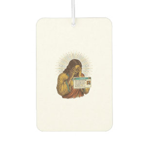 Jesus peinlich berührter Zehnjähriger Status Updat Autolufterfrischer