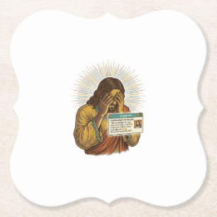 Jesus peinlich berührter Zehnjähriger Status Updat Untersetzer