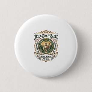 Jesus Pfadfinder Abzeichen Verdienstabzeichen Jesu Button