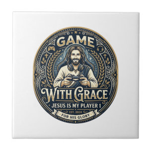 Jesus Pickleball Vintage-Shirt Christliches Grafik Fliese
