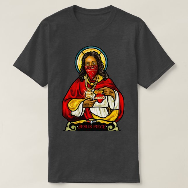Jesus Piece das Spiel Gangsta Jesus T-Shirt (Design vorne)