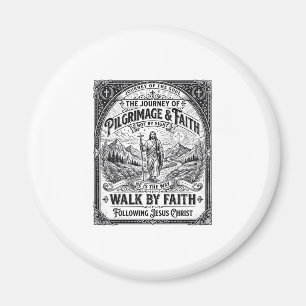 Jesus Pilgerreise Camino Heilige Reise Magnet