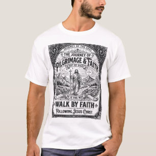 Jesus Pilgerreise Camino Heilige Reise T-Shirt