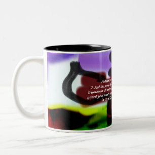 Jesus-Plan Zweifarbige Tasse