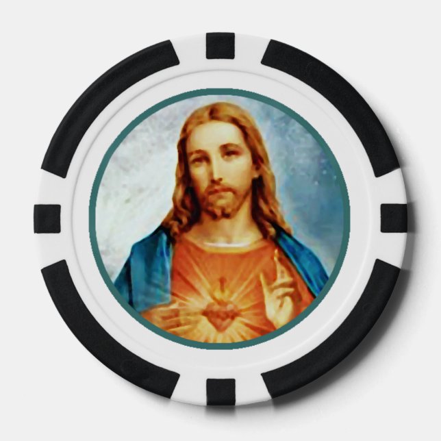 Jesus Poker Chips (Vorderseite)