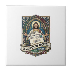 Jesus Postanschrift Himmel Jesus Postanschrift H Fliese
