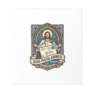 Jesus Postanschrift Himmel Jesus Postanschrift H Notizblock