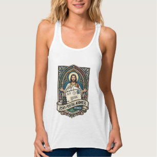 Jesus Postanschrift Himmel Jesus Postanschrift H Tank Top