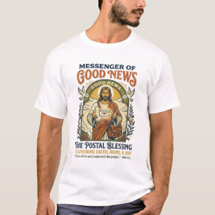 Jesus Postbote Lieferung Shirt Glaube Basiertes De
