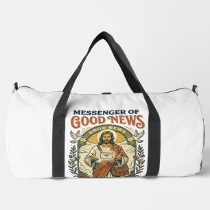 Jesus Postbote Lieferung Shirt Glaube Basiertes De Duffle Bag