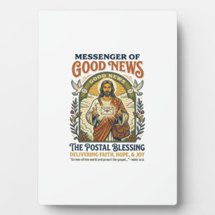 Jesus Postbote Lieferung Shirt Glaube Basiertes De Fotoplatte