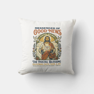 Jesus Postbote Lieferung Shirt Glaube Basiertes De Kissen