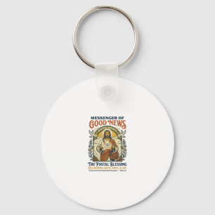 Jesus Postbote Lieferung Shirt Glaube Basiertes De Schlüsselanhänger