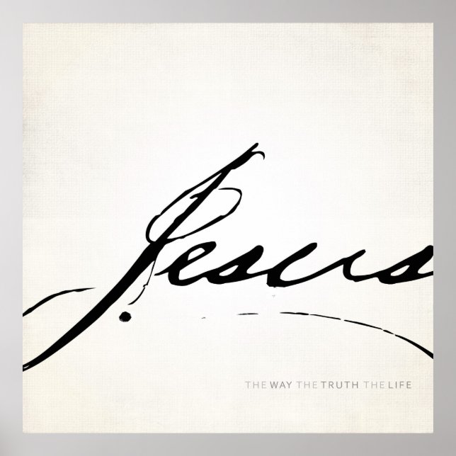 Jesus Poster (Vorne)