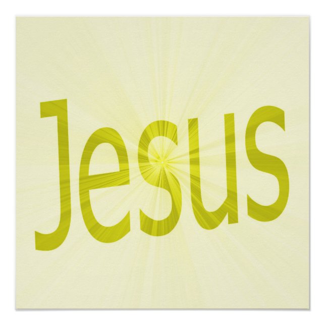 Jesus Poster (Vorderseite)