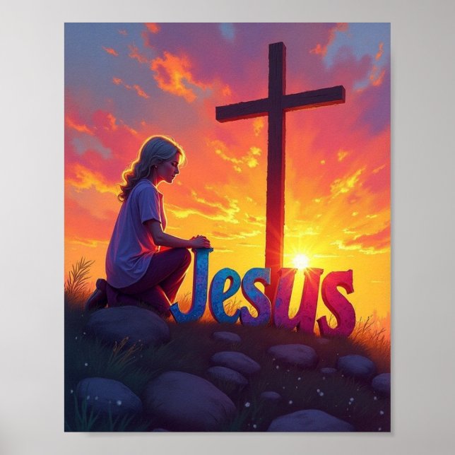 Jesus Poster (Vorne)