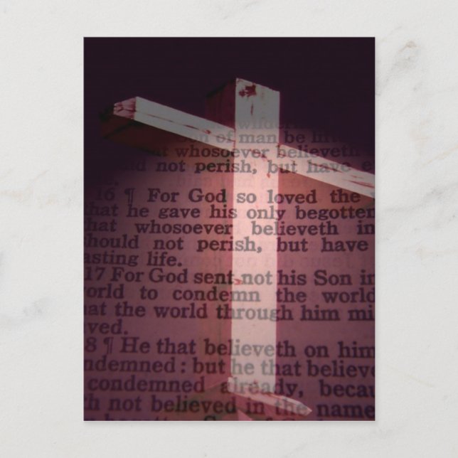 Jesus Postkarte (Vorderseite)
