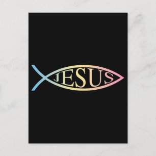 Jesus Postkarte