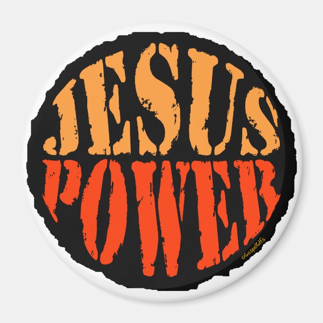 Jesus Power Magnet (Vorne)