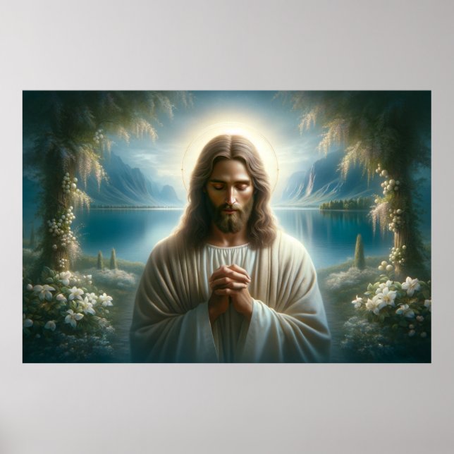Jesus Prachen Poster (Vorne)