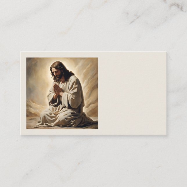 Jesus Praing Business Cards Visitenkarte (Vorderseite)