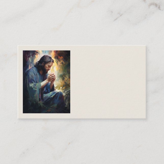 Jesus Praing Business Cards Visitenkarte (Vorderseite)