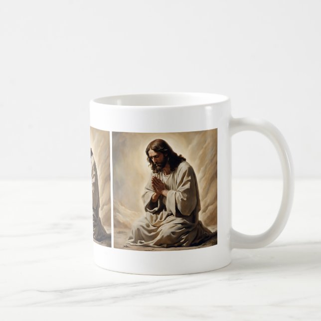 Jesus Praing Kaffeepause Tasse (Rechts)