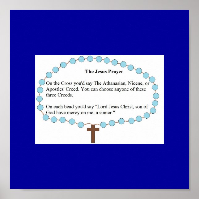 Jesus Prayer Poster (Vorne)