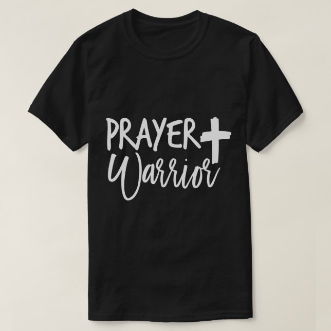 Jesus Prayer Warrior T-Shirt (Design vorne)