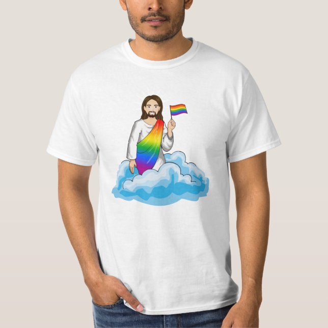 Jesus Pride T - Shirt (Vorderseite)