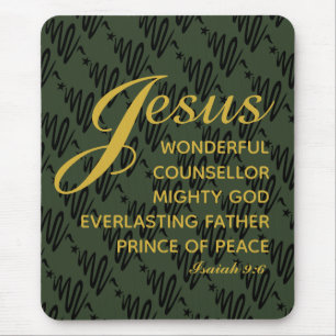 JESUS-PRINCE FRIEDENSWeihnachten Mousepad