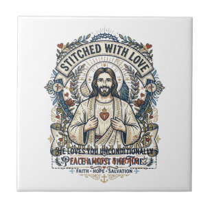 Jesus Prophezeiung Eschatologie Vintage-Shirt Chri Fliese